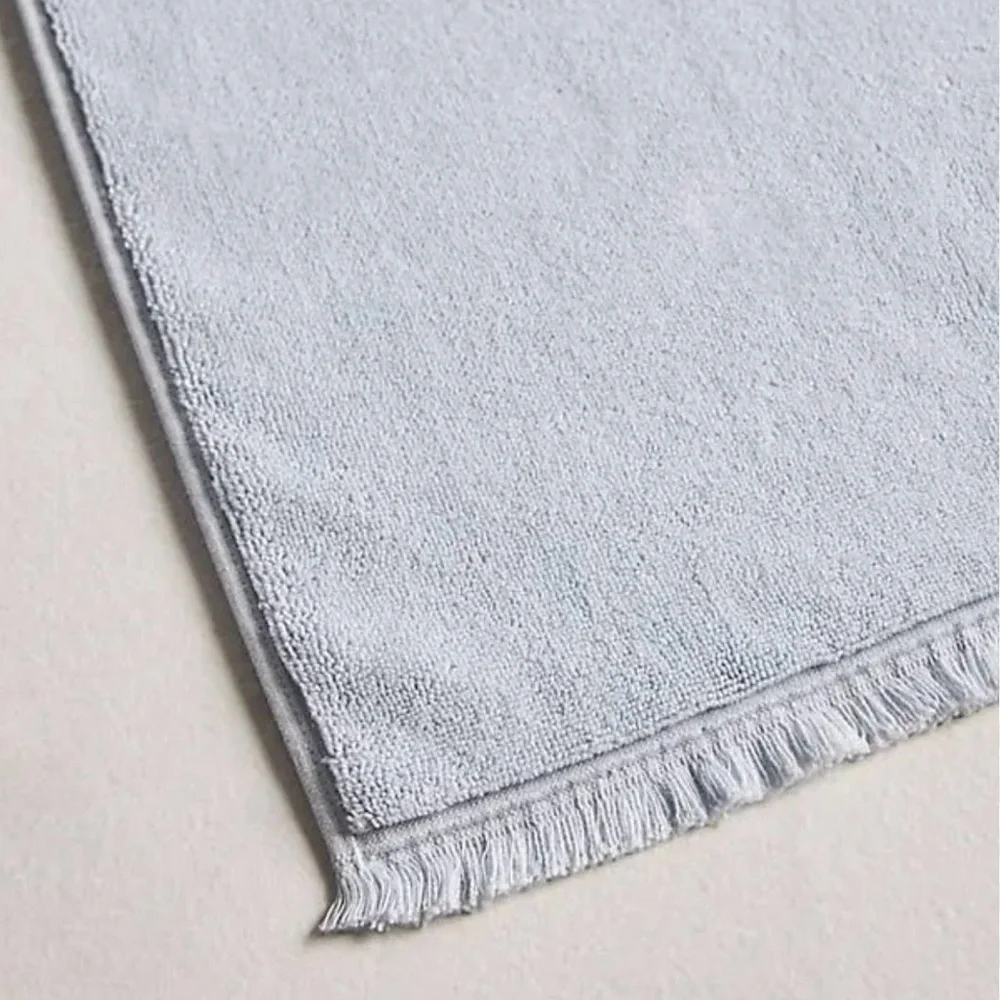 ANTHROPOLOGIE PLUSH TURKEY BATH RUNNER